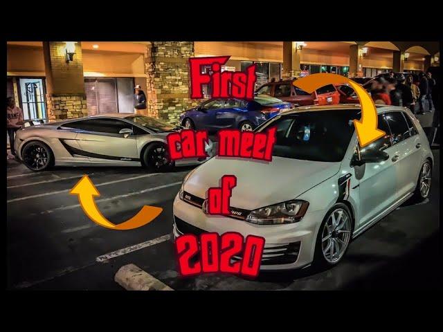 Automotive Youtuber GODSPD07’s Car meet. Meet At The Well 2020