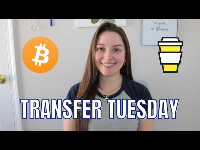 Transfer Tuesday | Support + Selling Bitcoin!