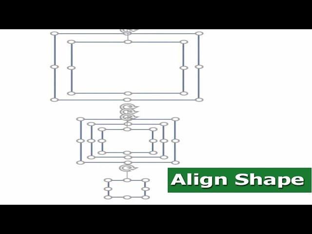 How to Align or Arrange Shape in Microsoft Word Office 2017