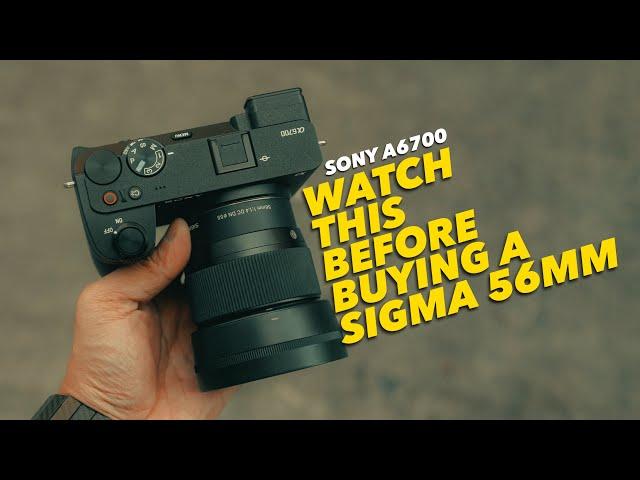 5 REASONS WHY THE SIGMA 56MM F1.4 IS TOTALLY WORTH IT (FOR SONY A6700, A6400, FX30, ZV-E10, A6100)