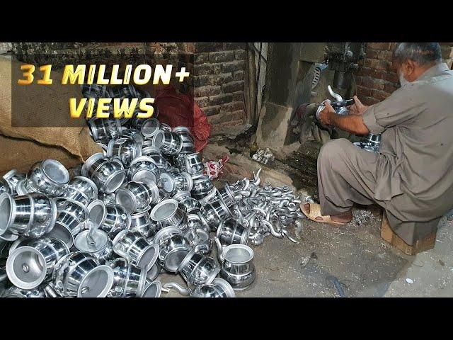 Silver Vessels Making Process | Metal Item Utensils Casting Skills