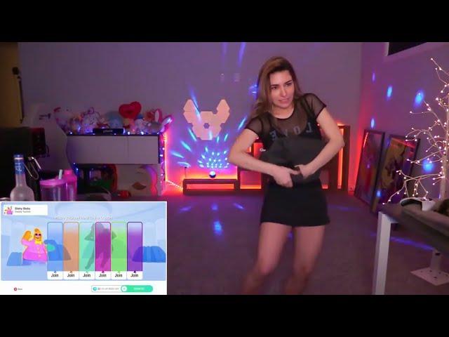 Alinity Boob Slip in Live Stream on Twitch