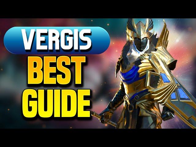 VERGIS | ALL AROUND TANK & SOLO BEAST! (Build & Guide for Scarab King)