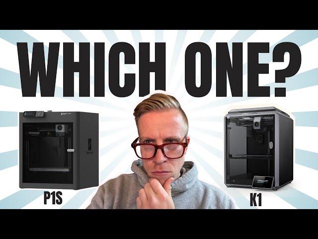 Bambu Lab P1S vs Creality K1 Differences? Which to Choose!