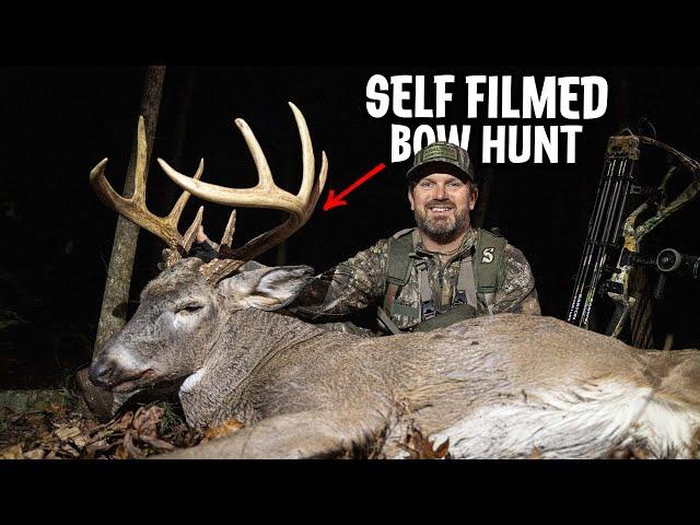 HUGE Buck SELF FILMED With A Bow | Absolute Crazy Rut Chaos In Georgia