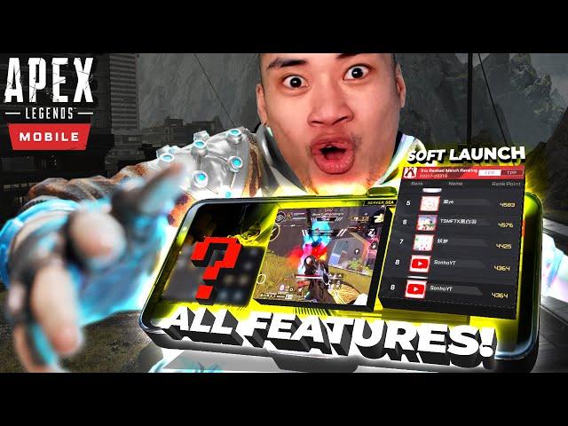 SOFT LAUNCH FEATURES for Apex Legends MOBILE!