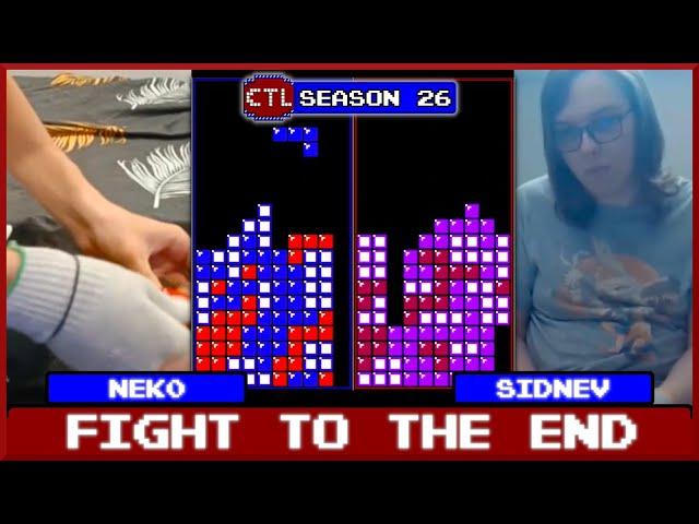 FIGHT TO THE END | Nek0 vs. Sidnev | Div. 1B | CTL S26