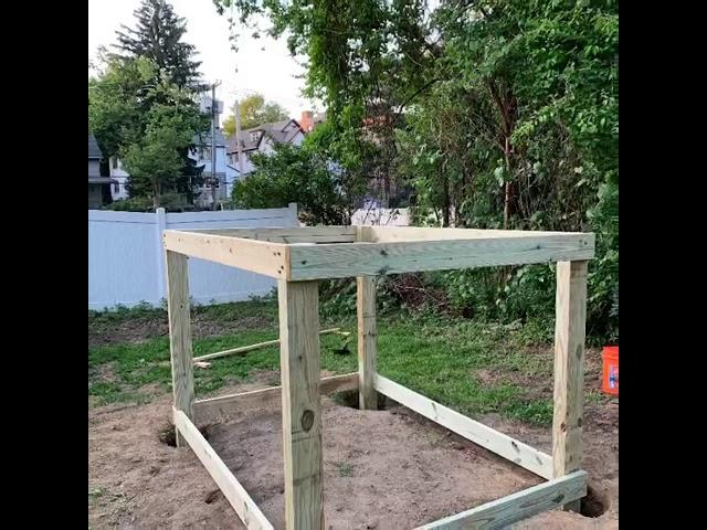 DIY Elevated Playhouse