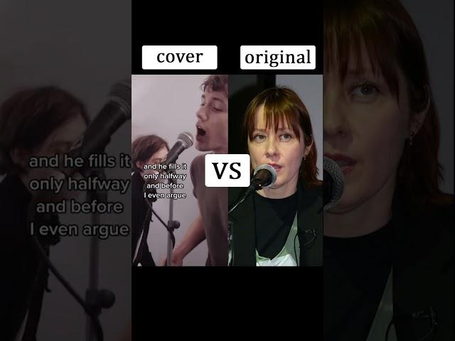 Tom's diner  COVER vs ORIGINAL  #shorts #viral #cover #versus #original #suzannevega #tomsdiner