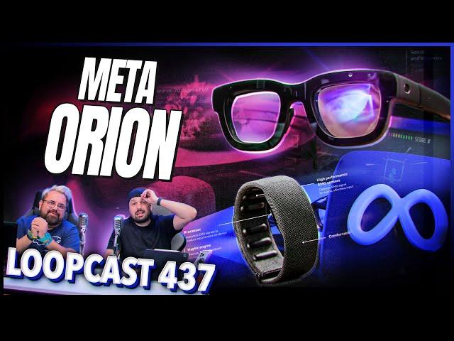 Meta ORION: o VERDADEIRO ÓCULOS de Realidade Aumentada! Loopcast 437!