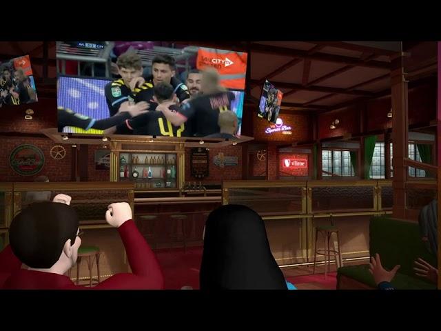 Theatres Land in vTime XR: Sports Bar