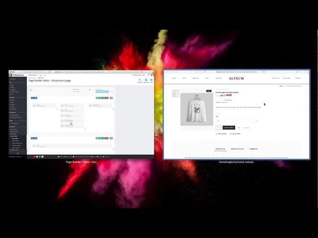 Prestashop Product Page Builder