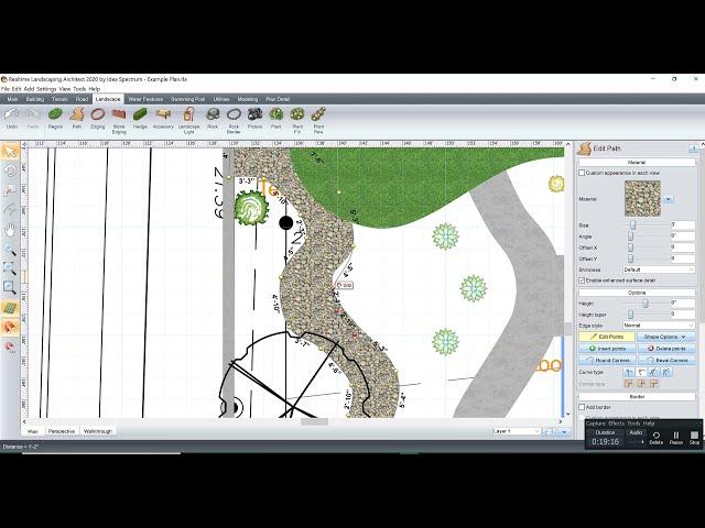 Quick Landscape Design in 2D - with Realtime Landscaping Architect