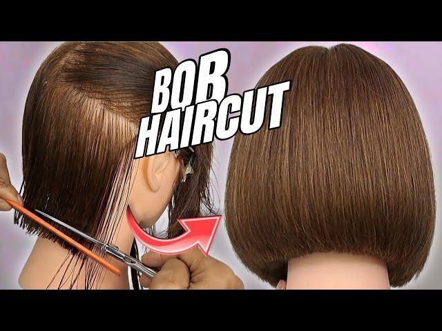 BOB HAIRCUT TUTORIAL| POTONG RAMBUT BOB