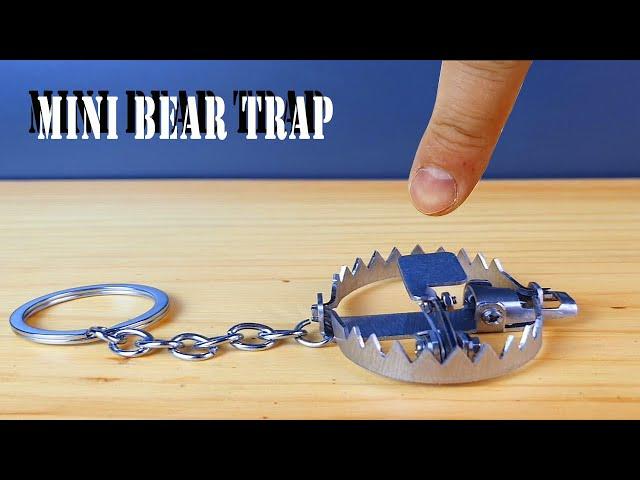 MINI BEAR TRAP Build. Keyring BEAR TRAP!