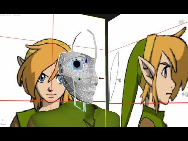 face modeling in 3ds max