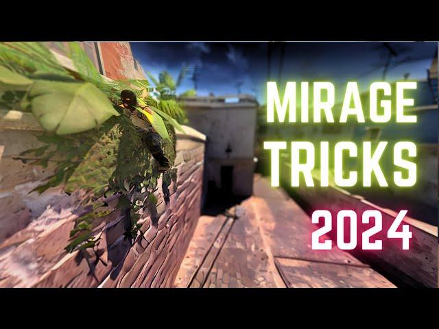 24  SECRET Mirage Tricks #cs2