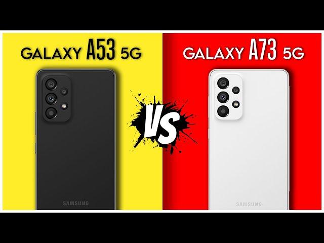 Samsung Galaxy A53 5G vs A73 5G Comparison! What's The Difference? #a53 #a73 #mobilecomparison