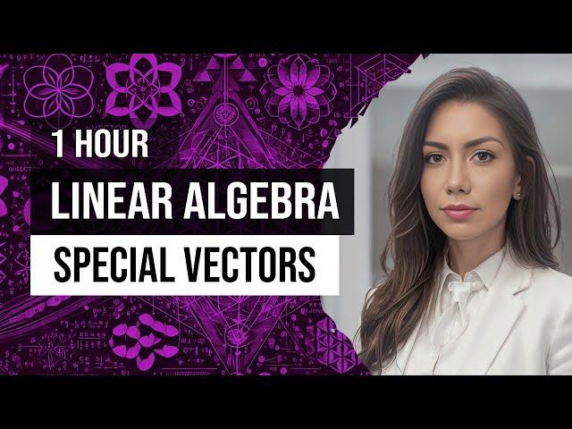 Linear Algebra for Generative AI - Master Special Vectors and Operations | EP2