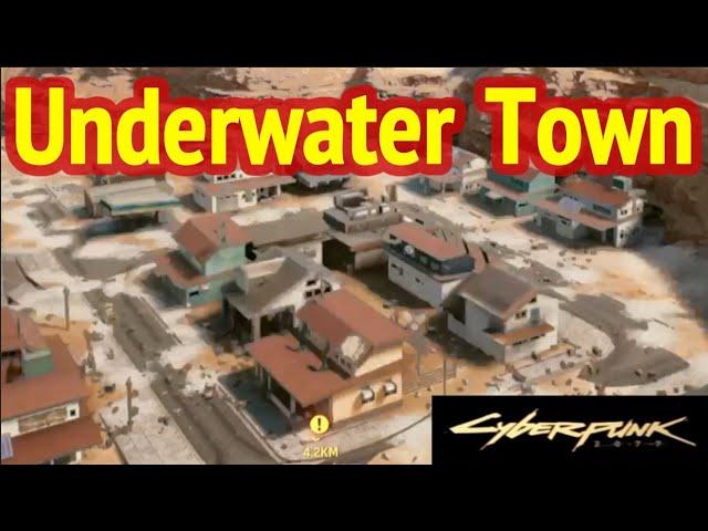 Crystal Clear Underwater Town in Cyberpunk 2077: Laguna Bend