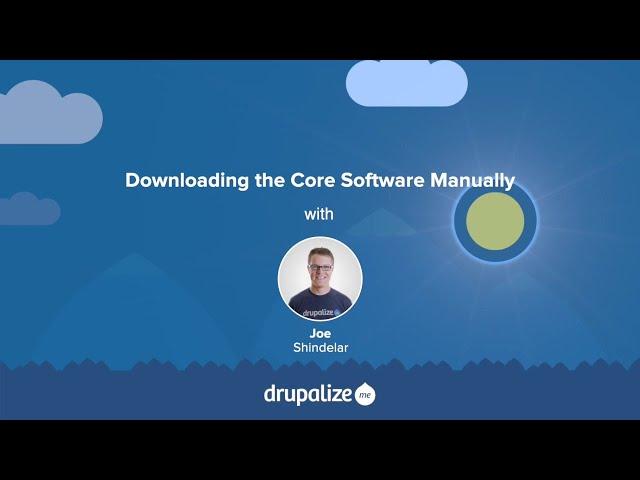 Drupal 8 User Guide: 3.6. Downloading the Core Software Manually