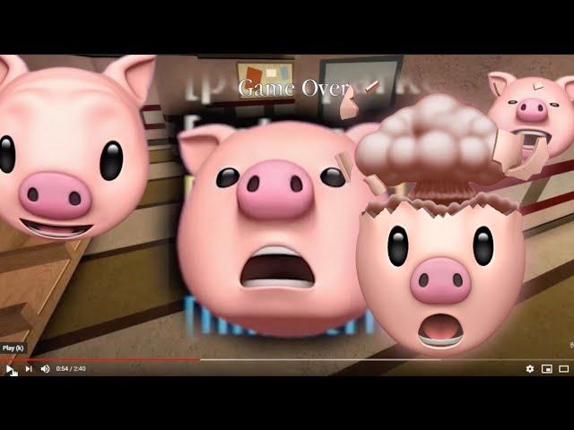 PIGCEPTION: reacting to a music video from my reaction to another music video from my piggy video...