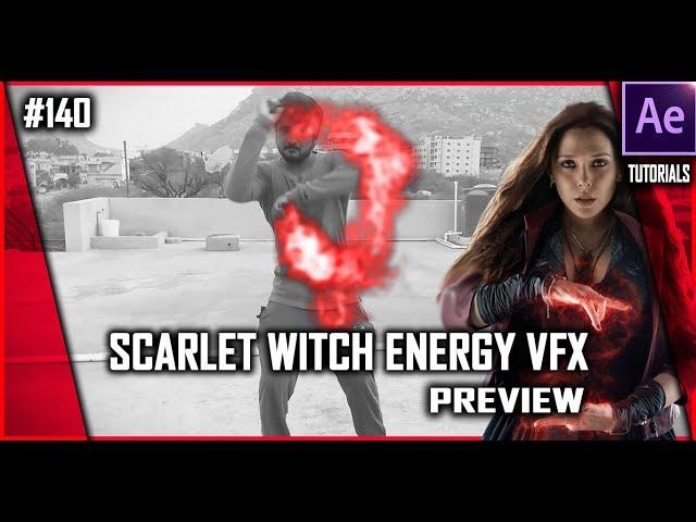 SCARLET WITCH ENERGY VFX - AFTER EFFECTS TUTORIAL by BALU PRIME