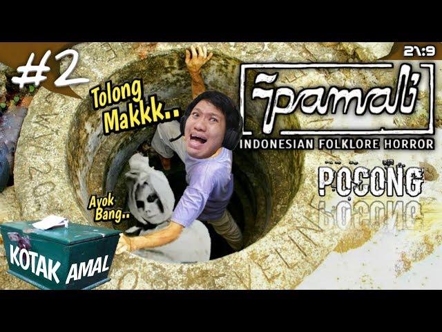 AZAB MALING KOTAK AMAL!! Pamali Part 2 [POCONG] ~Cecep Jadi Pocong Penunggu Sumur!! LOL