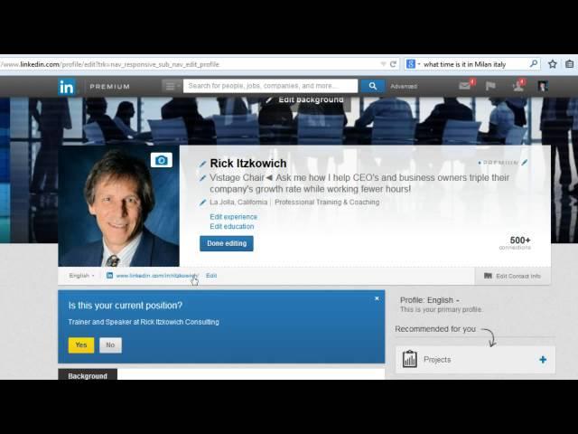 How to direct people outside of LinkedIn to your profile