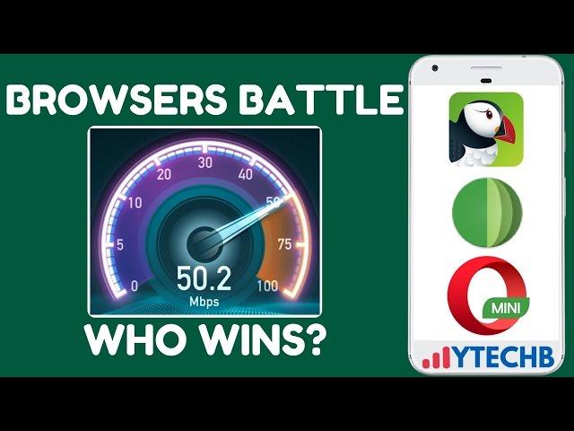 Browsers Comparison: Who Wins the Battle - Opera Mini vs Puffin vs Jelly Web Browser in Android