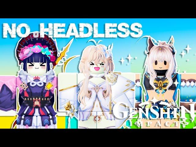 15 Cute Genshin Evade R6 Roblox Avatar Outfits