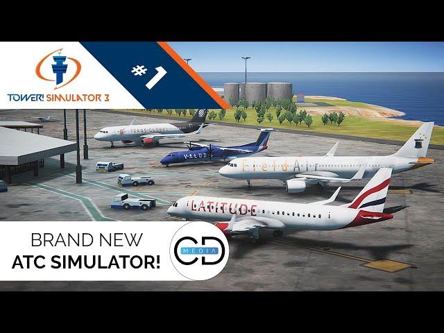 BRAND NEW ATC SIMULATOR! - Tower! Simulator 3, Episode 1