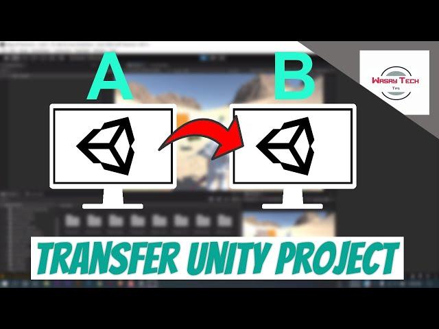 How to Copy or Transfer Unity Project from One PC to Another | Transfer Unity Project to another PC