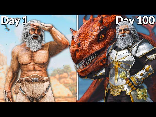 I Have 100 Days to Beat ARK Survival Evolved Hardcore! | Scorched Earth