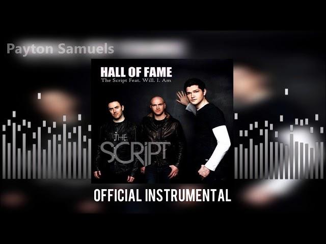 The Script ft. Will.I.Am - Hall Of Fame (Official Instrumental)