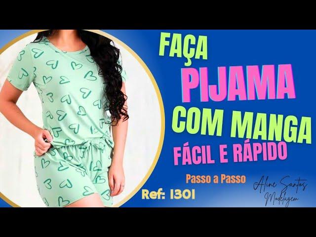 COMO FAZER PIJAMA EM ALGODÃO PARTE 01 [TUTORIAL]