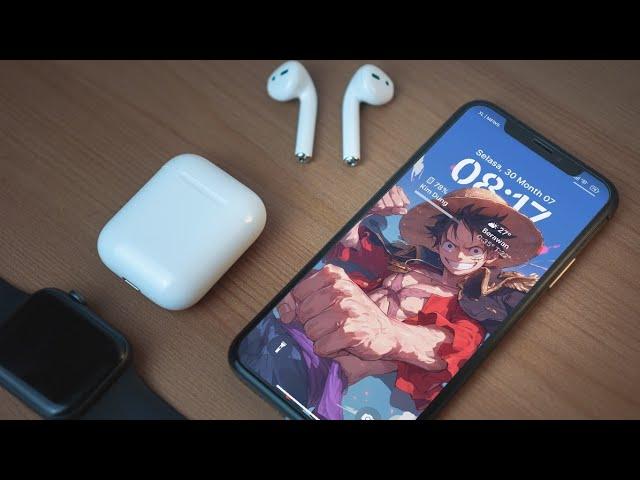 Tema iOS Xiaomi || Tema MIUI Dengan Banyak Kustomisasi Lockscreen Dan Widget Homescreen Keren