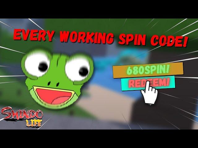 [680 SPIN CODES!] EVERY *WORKING* SPIN *CODE* IN SHINDO LIFE ROBLOX 2021!!| Shindo Life RELLGames