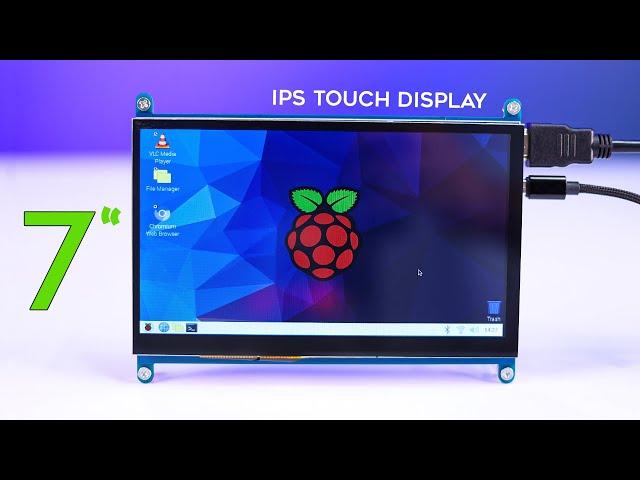 Cheap 7 inch Touchscreen LCD for Raspberry Pi 4 & Lattepanda (IPS Display) - Review