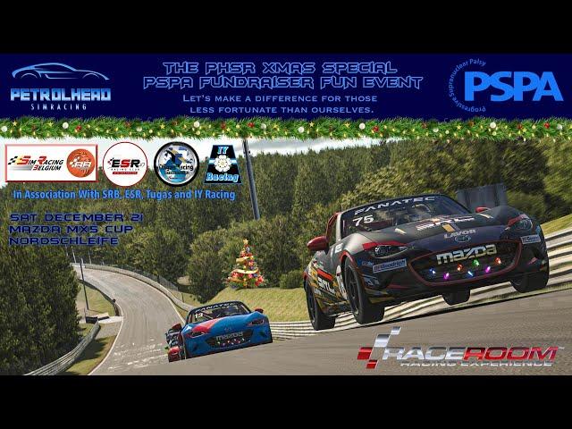 PHSR Xmas Special 2024 - PSPA Fundraser Race with Mazda MX5 @ Nordschleife