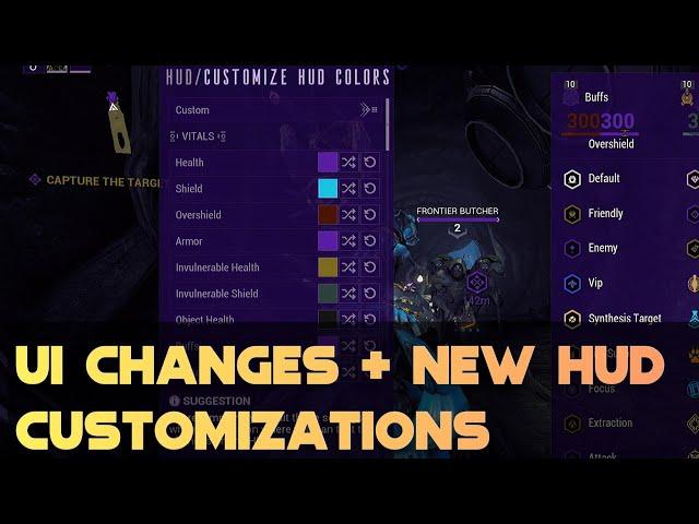 Warframe- UI Changes & NEW HUD Customization