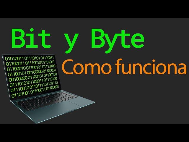 Que es un bit y un byte | Como funciona en la computadora