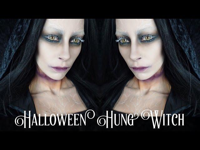 Halloween Makeup Tutorial | Creepy Hung Witch/Ghoul