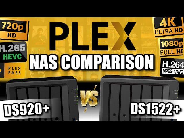 Synology DS920+ vs DS1522+ NAS Plex NAS - Which is Best?