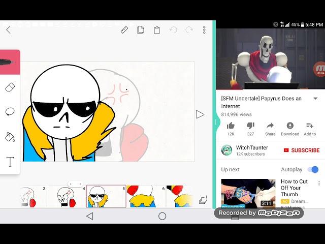 Papyrus does an interesting internet on sans computer