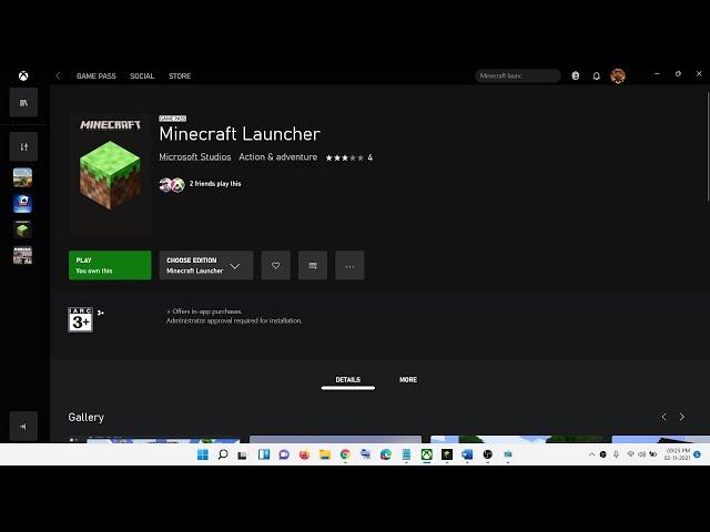 Fix Minecraft Launcher Not Installing On Xbox App On Windows 11 Or 10