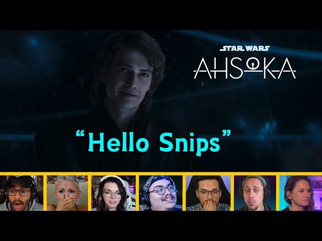 Reactors Reacting to ending of AHSOKA Episode 4 | Ahsoka 1x4 "Fallen Jedi"