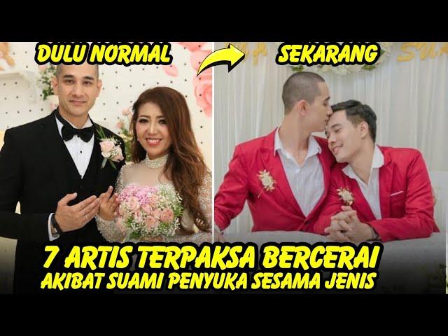 tak disangka, 7 artis terpaksa gugat cerai suami karena penyuka sesama jenis