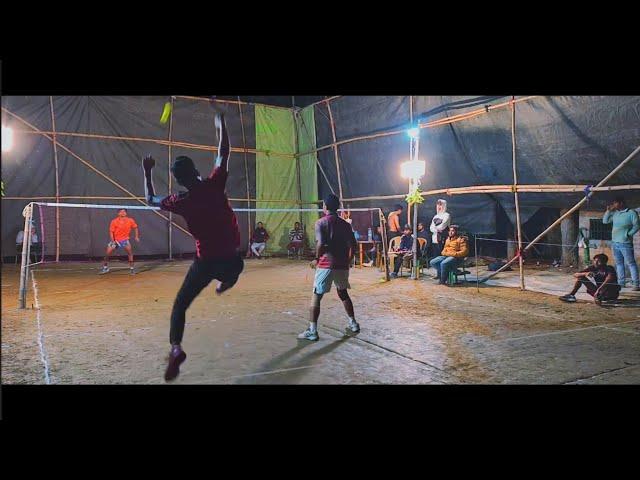 Outdoor Badminton Tournament DIP VS RAJA 1st #badminton #outdoorbadminton #trickshots #yonex #bwf