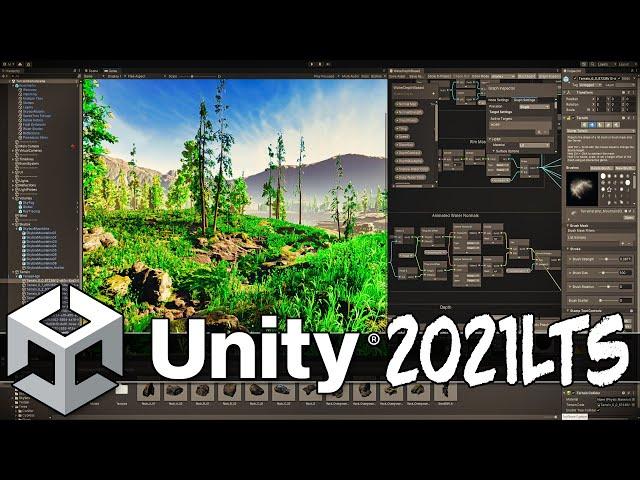 Unity 2021 LTS Released  -- Faster and More Stable?  Yes Please!